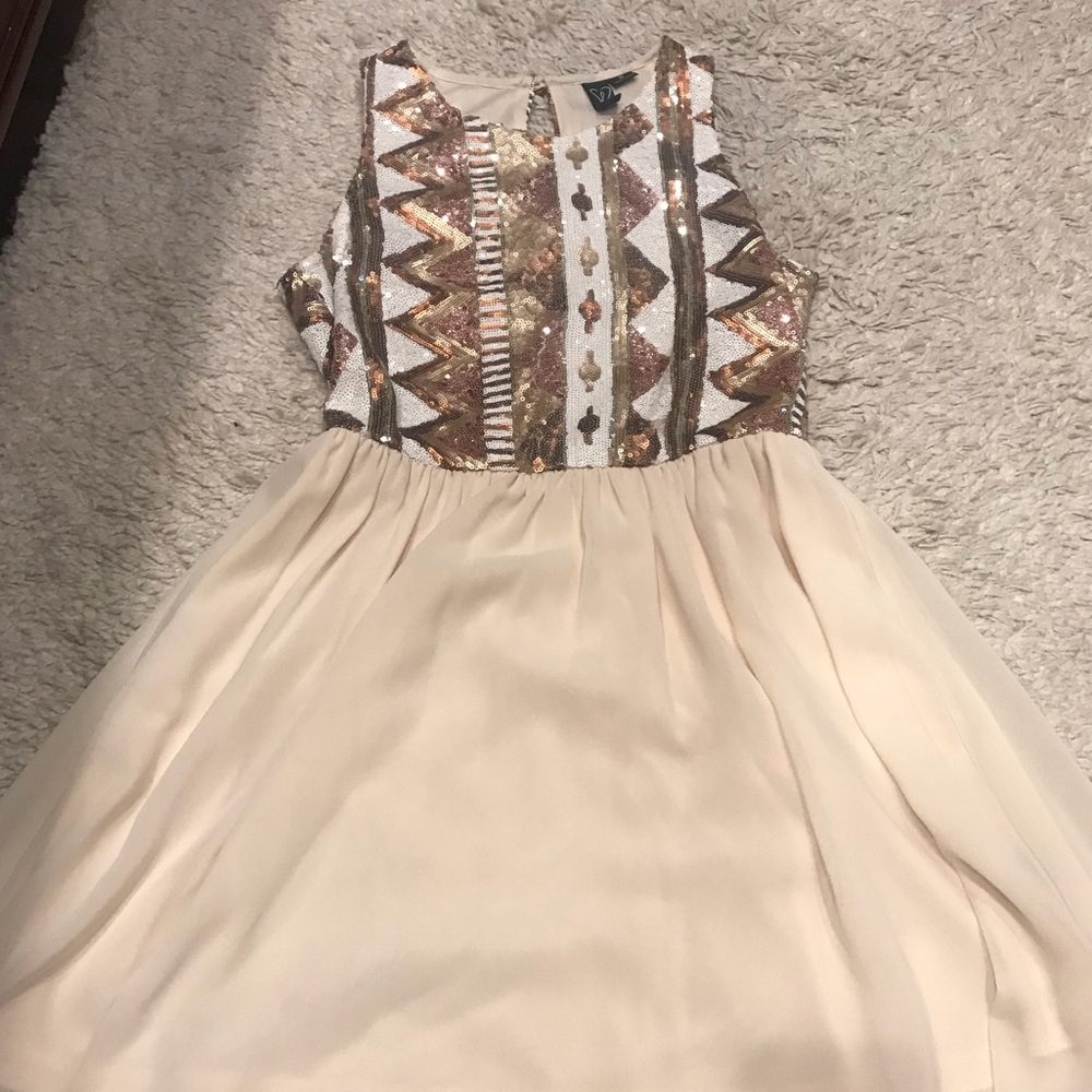 Cream color Windsor dress. Worn 1 time